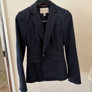 Classic Navy Blue Blazer